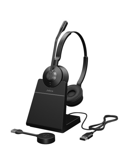 Jabra Engage 55 SE Link400a laddställ UC stereo headset