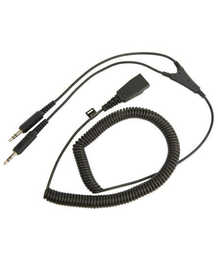 Jabra GN 2m PC-kabel QD-2st 3.5mm