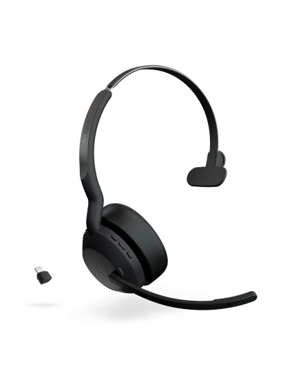 Jabra Evolve2 55 UC Link380c mono headset Jabra Evolve2 55 UC Link380c mono headset