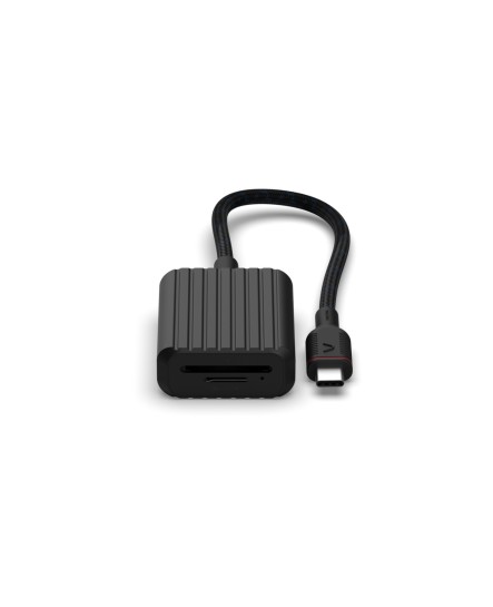 Unisynk USB-C SD microSD svart minneskortsläsare