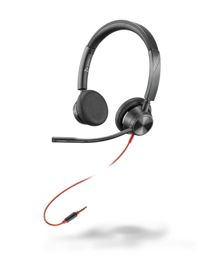 Poly BlackWire BW3325 3,5 mm extra stereo headset
