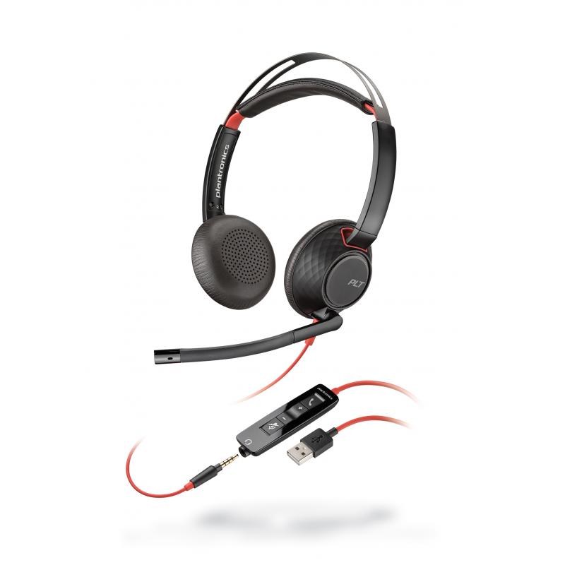 Poly C5220 Blackwire USB-A stereo headset