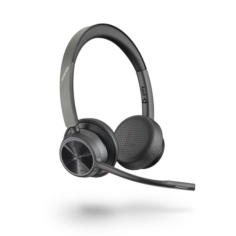 Poly 4320-M Voyager Teams UC USB-A bluetooth stereo headset