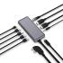 Unisynk USB-C grå 1 till 10 portars MAC dockningshub