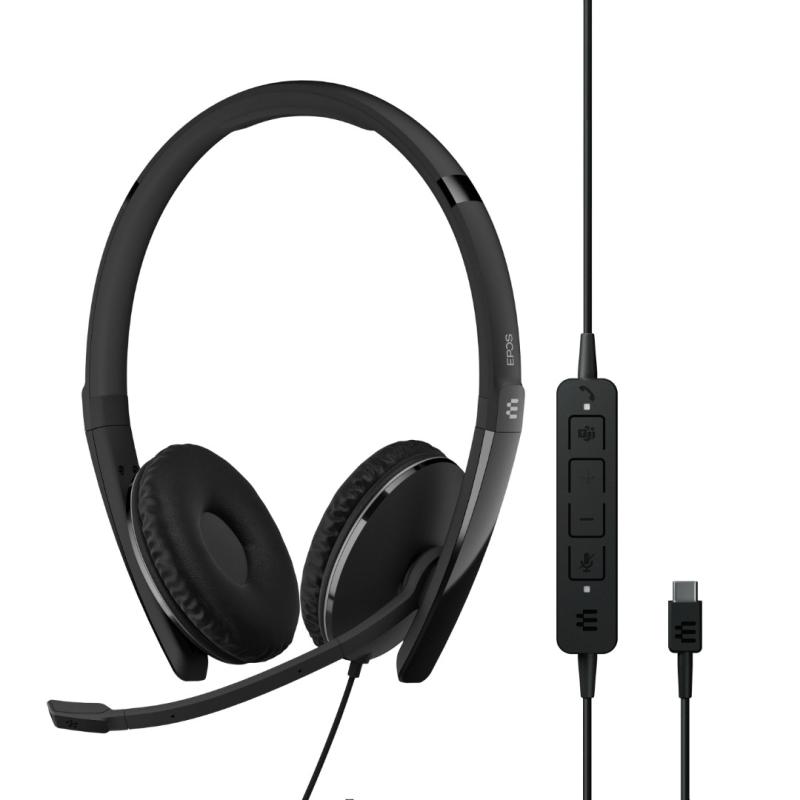 Epos Adapt 160T ANC USB-C stereo Teams headset