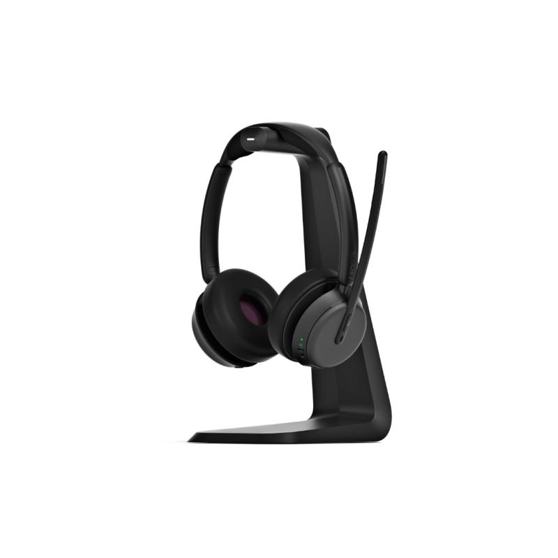 Epos Impact 1061T ANC BT stereo headset inkl. laddställ