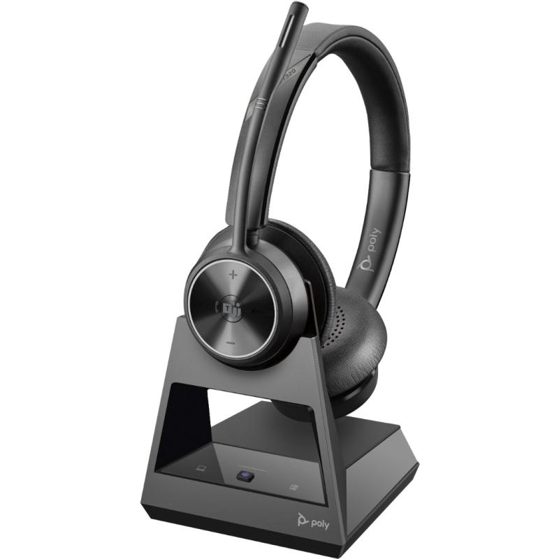Poly Savi 7320 Office DECT basstation stereo headset
