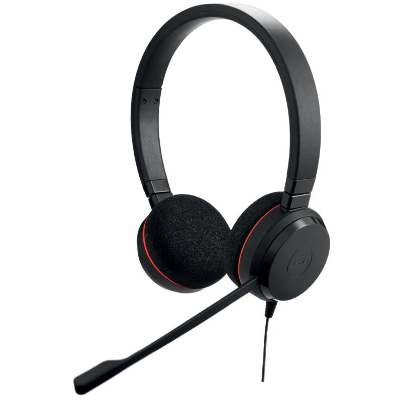 Jabra Evolve 20 USB-C/A adapter MS stereo headset