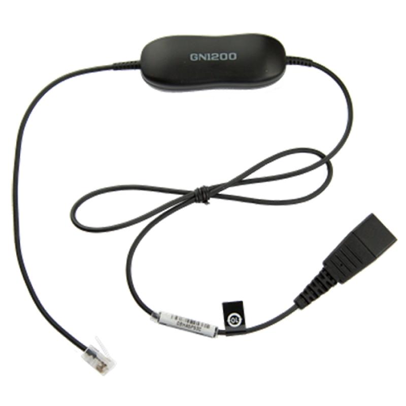 Jabra GN1200 smart cord 0.8m QD-4PIN