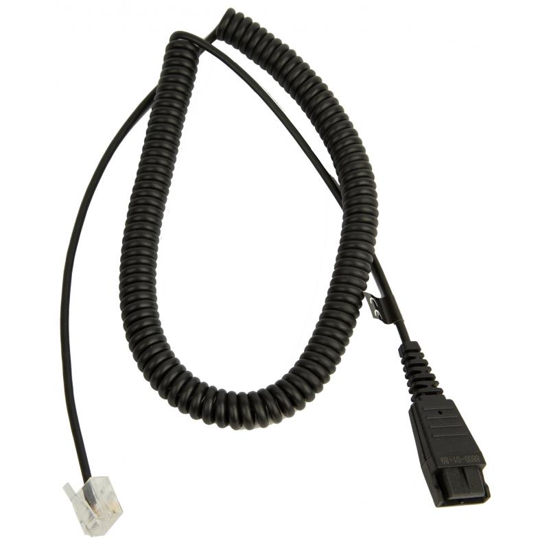 Jabra GN QD spiralkabel 2m Siemens openstage